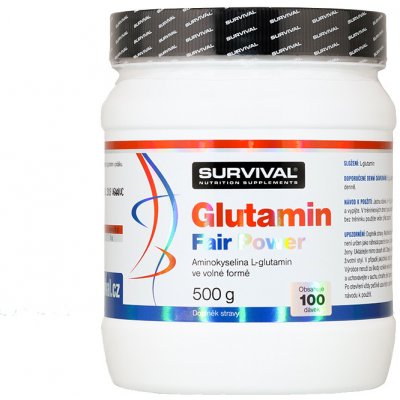Survival Glutamin fair power 500 g – Hledejceny.cz