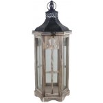 Dřevěná lucerna malá D6045/M – Zboží Dáma