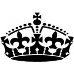 Artremiss Královská koruna plastová šablona 208 E 29x29cm – Zboží Dáma