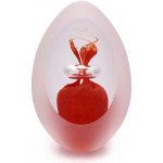 Artcristal Bohemia Broušené těžítko - dekor 03 Barva: Červená, Výška: 7 cm – Hledejceny.cz