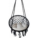 Trendie Čápí hnízdo 70 cm s polštářem černé – Zboží Mobilmania