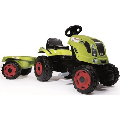 Smoby Šlapací traktor Class zelený s vozíkem – Zboží Mobilmania