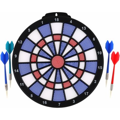 Teddies Terč se šipkami 4ks plast průměr 28cm v krabici – Zboží Mobilmania