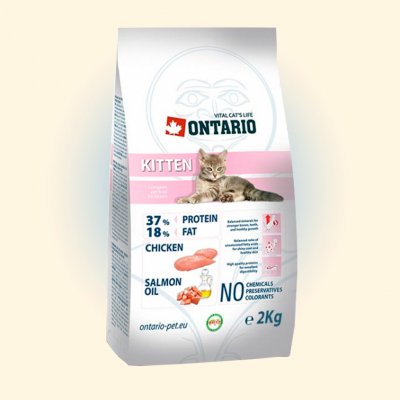 Ontario Kitten 2 kg – Zbozi.Blesk.cz