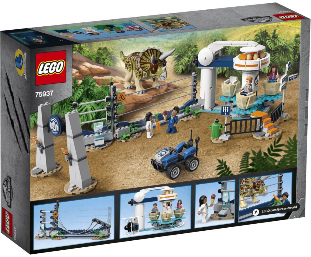 LEGO® Jurassic World 75937 Triceratopsovo běsnění