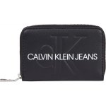 Calvin Klein ACCORDION ZIP AROUND Černá,Bílá Dámská peněženka UNI – Zboží Mobilmania