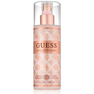 Guess Guess Bella Vita Rosa Shimmer třpytivý tělový závoj 250 ml