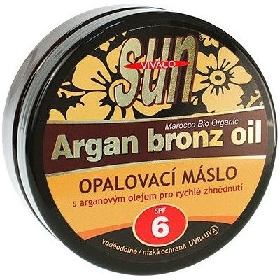 SunVital Argan Bronz Oil máslo na opalování SPF6 200 ml – Zboží Dáma