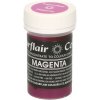 Potravinářská barva a barvivo Sugarflair paste colour gelová barva Magenta 25 g