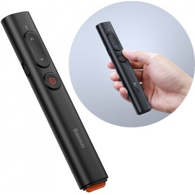 Baseus Laser prezentér pro PC černý (ACFYB-A01) – Zboží Živě