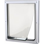 Trixie Dvířka pro psy průchozí dvoucestná S-M 30 x 36 cm – Zboží Dáma