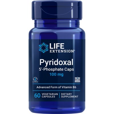 Life Extension Pyridoxal-5-fosfát 100 mg 60 rostlinných kapslí – Hledejceny.cz