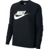 Dámský svetr a pulovr Nike Sportswear Essential Women's Fleece Crew Sweater Black