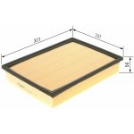 Vzduchový filtr BOSCH F 026 400 303 – Hledejceny.cz