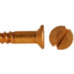 Vrut do dřeva mosazný, zapuštěná hlava, DIN 97 - 4x30 – Zboží Mobilmania