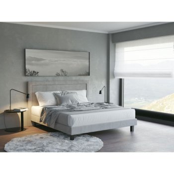 Enzio MEMPHIS Boxspring Standard Lama Light Grey