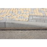 Best Mono Obrubník levý 100 x 15 x 15/25 cm přírodní beton 1 ks – Zboží Mobilmania