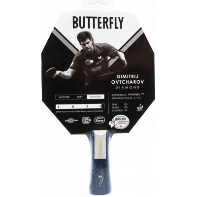 Butterfly Ovtcharov Diamond – Zboží Dáma
