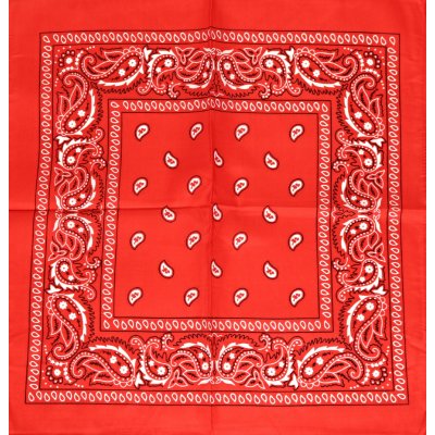 dámský šátek B23 červená – Zboží Mobilmania