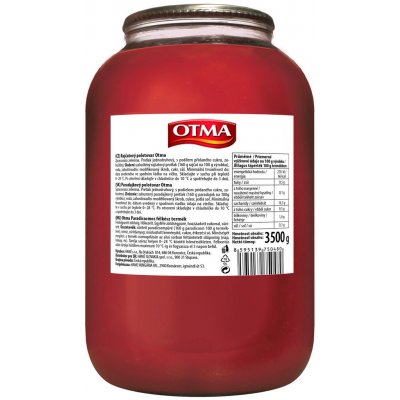 Rajčatové pyré OTMA 3.6 kg – Zboží Dáma