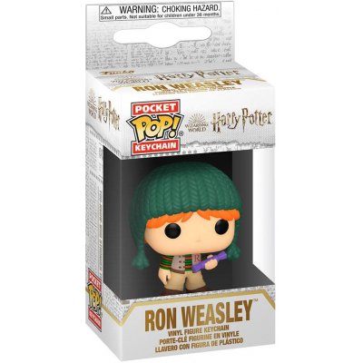 Funko POP! Keychain Harry Potter Holiday Ron Weasley – Zbozi.Blesk.cz