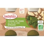 Babybio Brambory se špenátem 2 x 130 g – Zboží Dáma