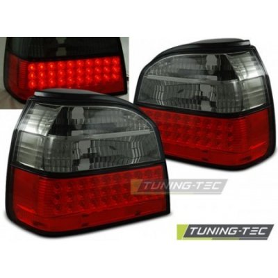 Světla zadní VW GOLF 3 09.91-08.97 RED SMOKE LED – Hledejceny.cz