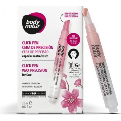 Body Natur Epilační voskové pero obličej Třešňový květ 3,6 ml – Sleviste.cz