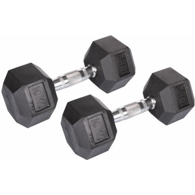 Merco Hex Rubber Dumbell 10 kg – Zboží Dáma