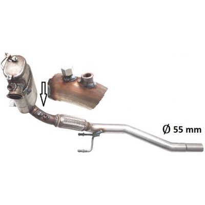 JMJ 1234DPF filtr výfuku AUDI A3 2 (03-13) 2.0 TDi , AUDI A3 2 Sportback (03-15) 2.0 TDi , SEAT Altea 1 (04-15) 1.6 TDi , SEAT Altea 1 (04-15) 2.0 TDi , SEAT Altea XL 1 (06-15) 1.6 TDi , SEAT Altea XL | Zboží Auto
