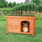 Trixie Bouda pro psa dřevěná rovná střecha 104 x 72 x 68 cm – Zboží Dáma