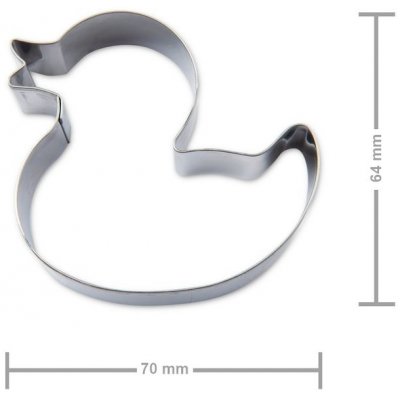 Vykrajovátko kačenka 70x64mm - 1 ks – Hledejceny.cz