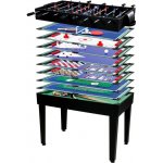 GAMESPLANET Multifunkční herní stůl černý, 15 her, 125x103x82 cm 26502 – Zboží Dáma
