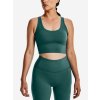 Sportovní podprsenka Under Armour tílko Meridian Fitted Crop Tank-GRN