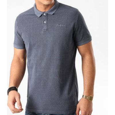 Pepe Jeans pánské modro šedé polo tričko Vincent