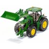 Auta, bagry, technika Siku Control Bluetooth John Deere s předním nakladačem