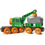Brio 33698 Vagon + jeřáb – Hledejceny.cz