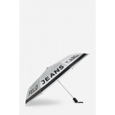 Karl Lagerfeld Jeans Klj Logo Umbrella Silver – Sleviste.cz