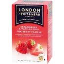 London Fruit & Herb strawberry & vanilla fool čaj 20 sáčků