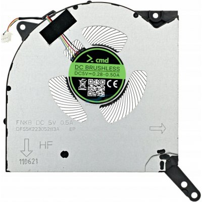 Ventilátor Lenovo Legion 5 PRO 16ACH6 16ITH6 16ITH6H / CPU 5V – Zboží Živě