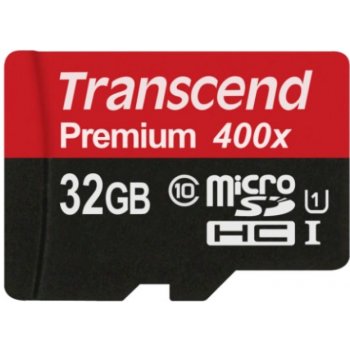 Transcend microSDHC 32 GB UHS-I TS32GUSDCU1