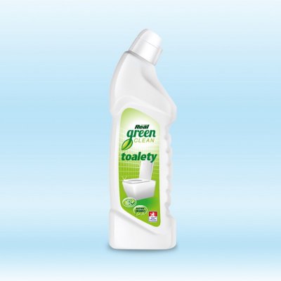 Real Green Clean Toalety gelový prostředek na toalety a koupelny 750 g – Zbozi.Blesk.cz