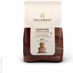 Čokoláda do fontány Callebaut mléčná (37,8%) - belgická Barry 2,5 kg