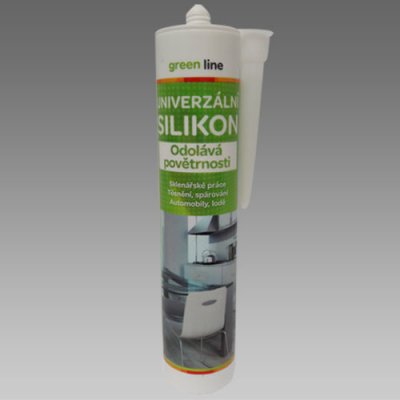 Den Braven Univerzální silikon Green line 280 ml transparentní – Sleviste.cz