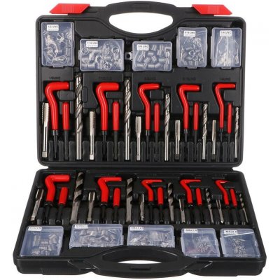 Sada na opravu závitů MECHANIC THREAD SET 261, M5 - M12, 1/4UNC-1/2UNC, 261ks SIXTOL – Hledejceny.cz