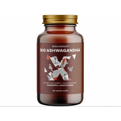 BrainMax BIO Ashwagandha 560 mg 100 kapslí – Hledejceny.cz
