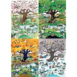 Heye Čtyři roční období Blachon 2000 dílků – Hledejceny.cz