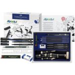 Faber-Castell Pitt Artist Pen Manga 19 ks +12 ks náhradních tuh 6715 12 ks – Zboží Živě