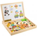 ISO 7264 Dřevěná magnetická tabulka – Zboží Dáma