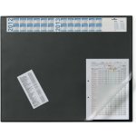 Durable podložka na stůl černá 65 x 52 cm s ročním kalendářem transparentní klopa 720401 238094 – Zboží Dáma